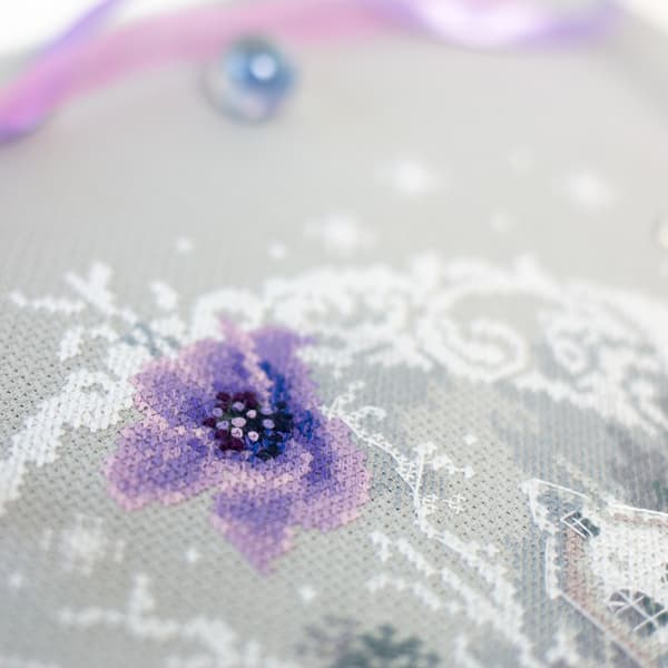 Broderisett Magic Needle "Frostig kveld" 18x27 cm