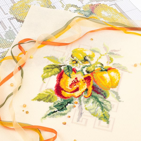 Broderisett Magic Needle "Pepper" 18x25 cm