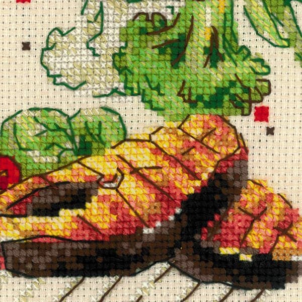 Broderikit Riolis "Middag" 15x18 cm