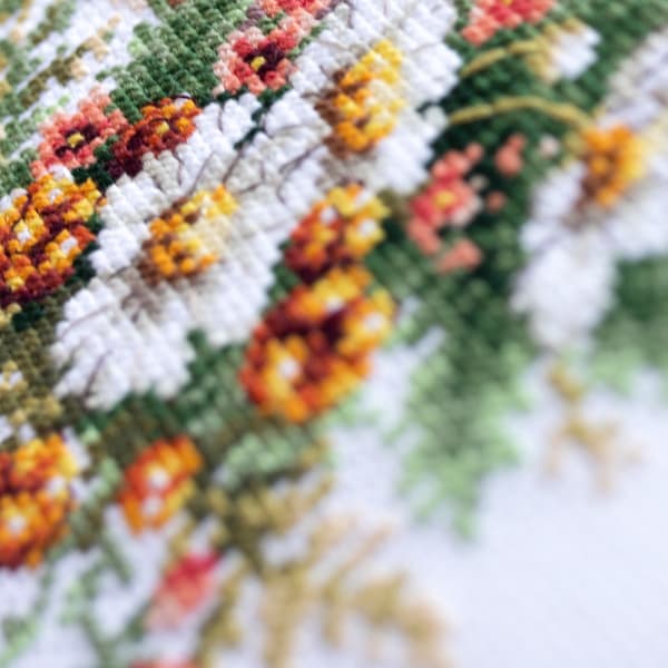 Broderikit Magic Needle "Sommerskovs­and" 17x27 cm
