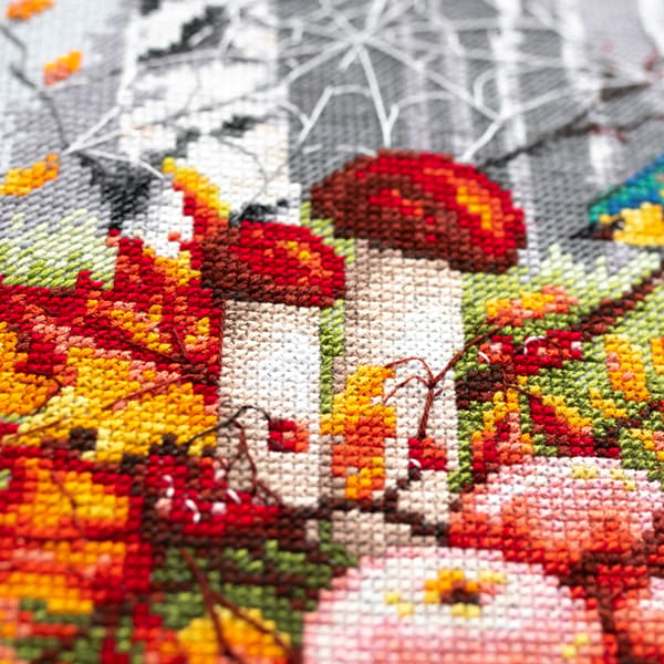 Broderisett Magic Needle "Høst" 18x26 cm