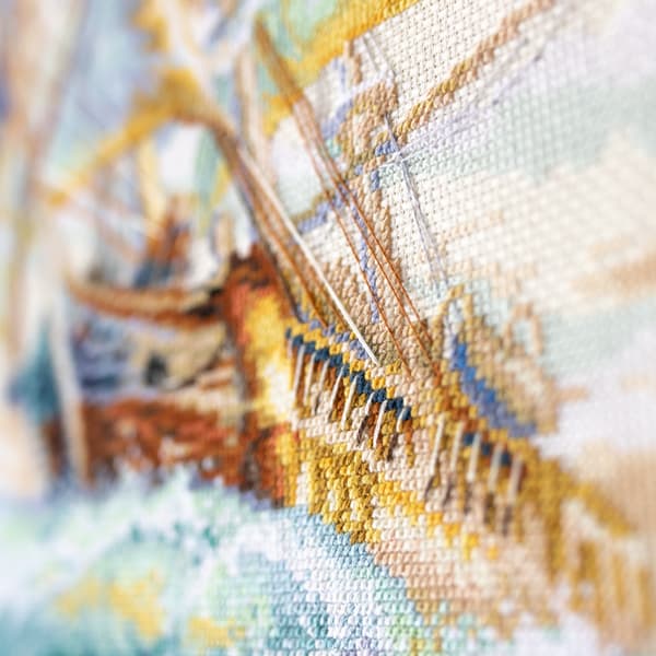 Broderisett Magic Needle "Lykkevind" 27x40 cm