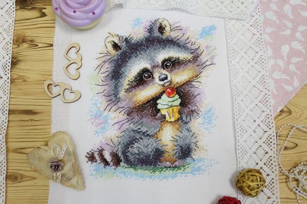 Broderisett MP Studia "Vær så god!" 18x22 cm