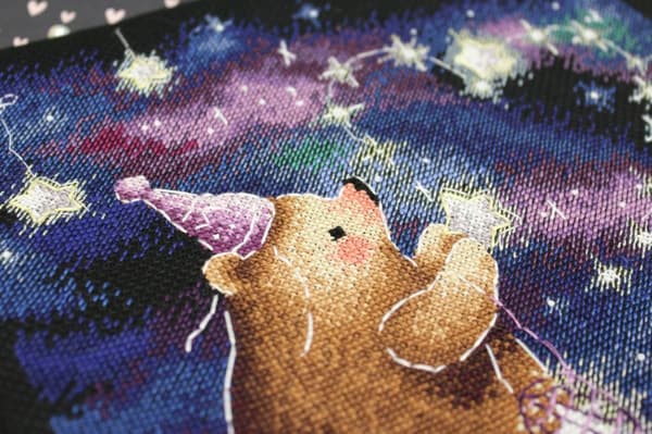 Broderikit MP Studia "Dekorera himlen" 21x26 cm