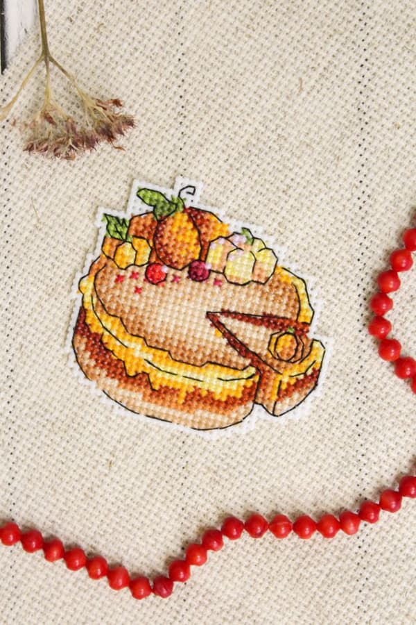 Broderisett Plastic Canvas MP Studia "Pumpafat" 6x7 cm