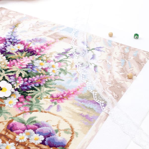 Broderisett Magic Needle "Sommerfølelse" 32x40 cm