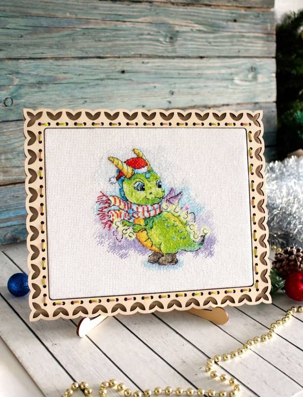 Broderikit MP Studia "Blændende udstyr" 15x15 cm