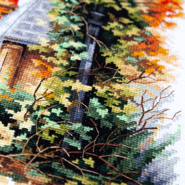 Broderikit Magic Needle "Stille september" 18x26 cm