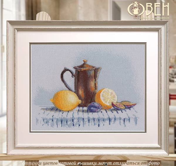 Broderikit Oven "Stilleben" 24x18 cm