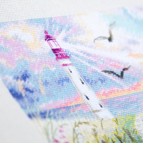Broderikit Magic Needle "Hjemlys" 32x20 cm