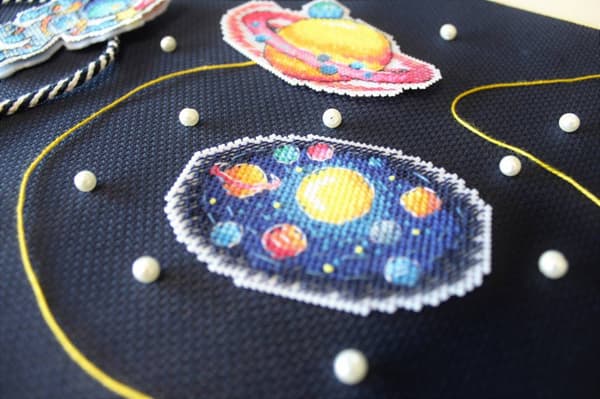 Broderikit Plastik Canvas MP Studia "Rummet." 6x9 cm