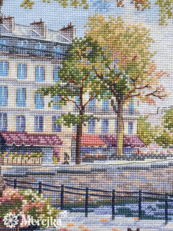 Broderikit Merejka K-269 - "Jager morgenlys" 29x39cm