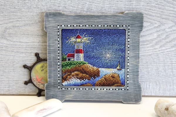 Broderisett MP Studia "Månenatt" 11x10 cm