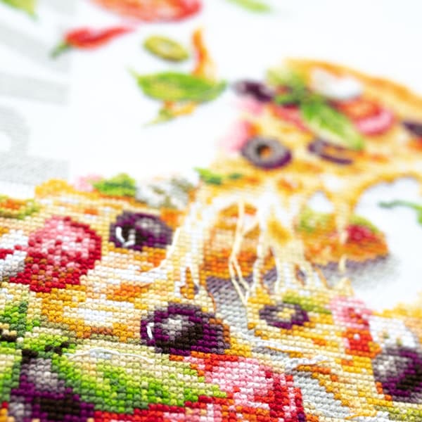 Broderikit Magic Needle "Pizza" 23x27 cm