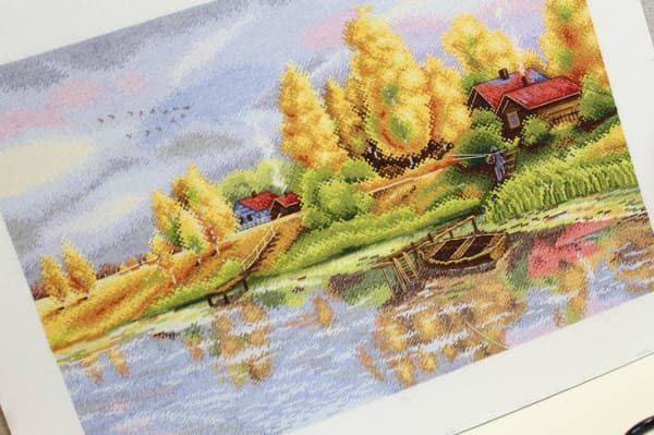 Broderisett MP Studia "Før regnet" 40x27 cm
