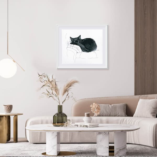 Broderikit RTO "Bland sorte katte" 27x23.5 cm