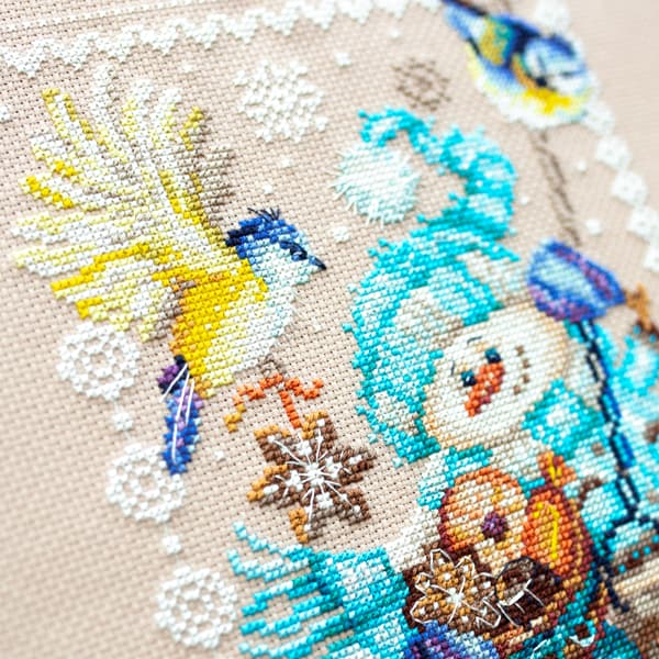 Broderikit Magic Needle "Julgodis" 17x27 cm