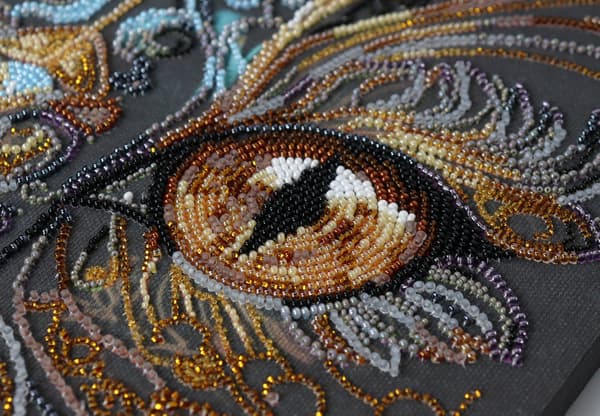 Perlebroderi Abris Art "En heksas blik" 30x43 cm