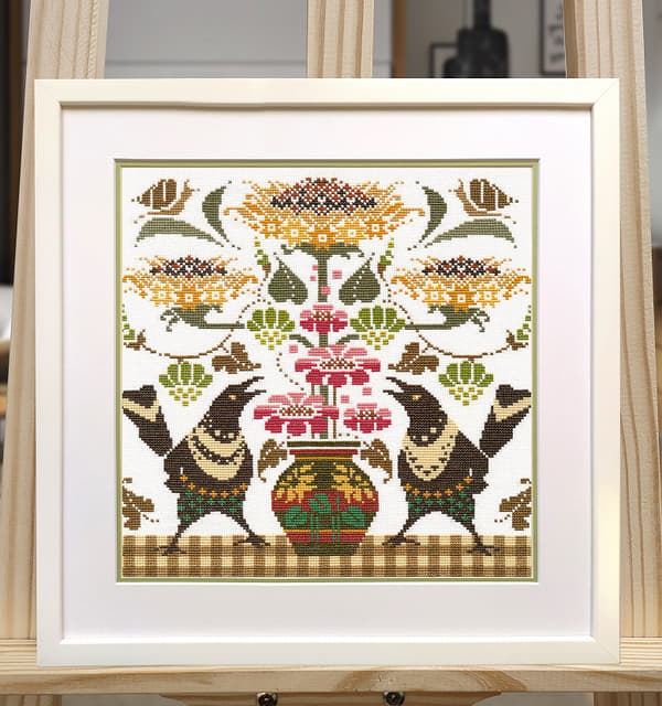 Broderikit Oven "Skator" 27x27 cm