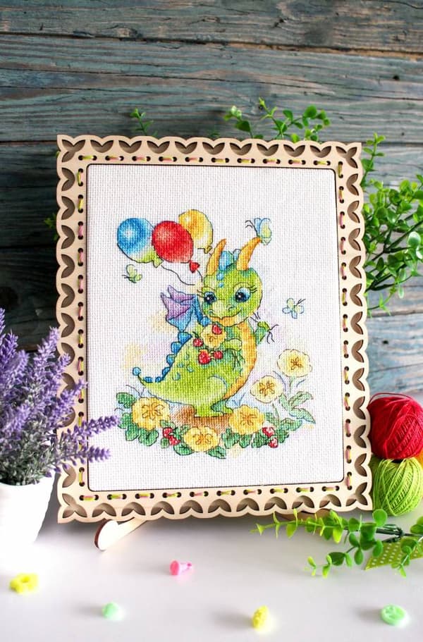 Broderisett MP Studia «Drake» 15x18 cm