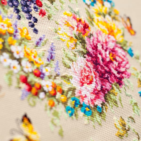 Broderikit Magic Needle "Ditt hjärtas ömhet" 26x34 cm