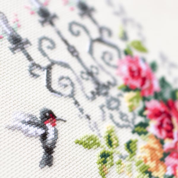Broderikit Magic Needle "Højtidelig etyde" 17x27 cm