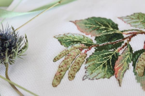 Broderikit MP Studia "Naturens gaver. Birk" 15x12 cm