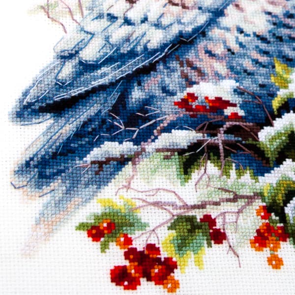 Broderisett Magic Needle "Snøugle" 26x26 cm