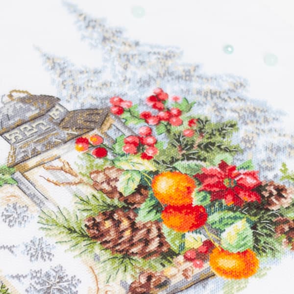 Broderisett Magic Needle "Vinterens duft" 26x26 cm