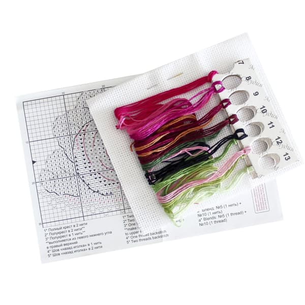 Broderikit MP Studia "Sukkerroe" 9x6 cm