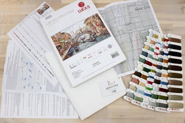 Broderikit Luca-S BU5003 - "Venedig" 58x30 cm