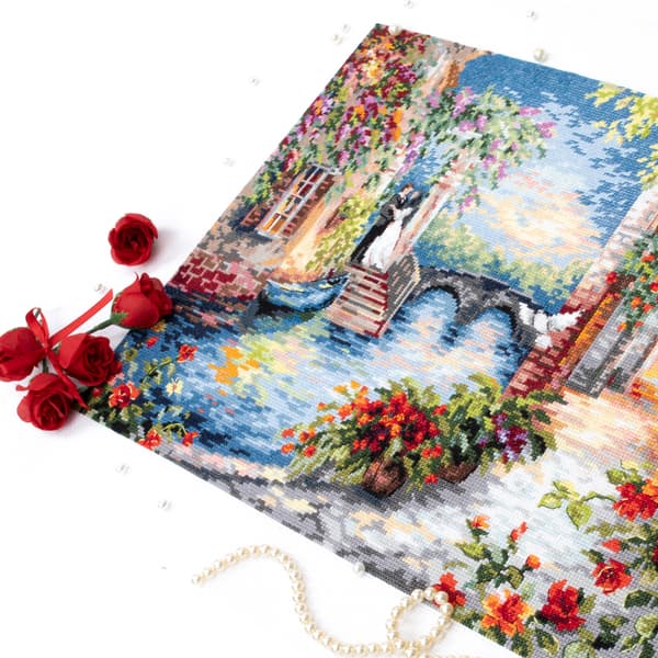 Broderisett Magic Needle "Drømmer blir virkelighet!" 41x31 cm