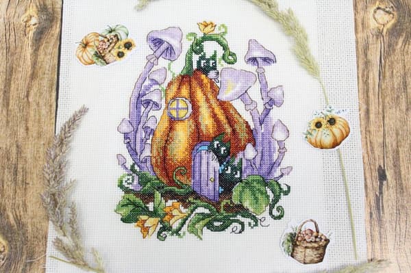 Broderisett MP Studia "Pumpahus" 14x19 cm