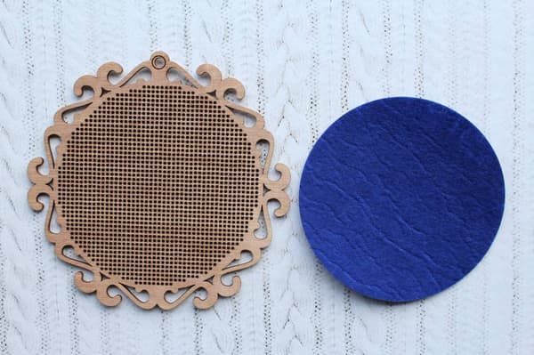 Broderikit med pärlor MP Studia "Kvällssymfoni" 12x12 cm