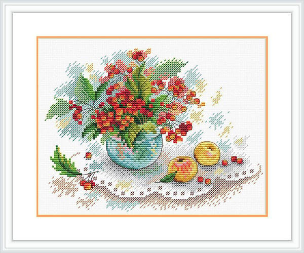 Broderikit MP Studia "Höststilleben" 22x17 cm