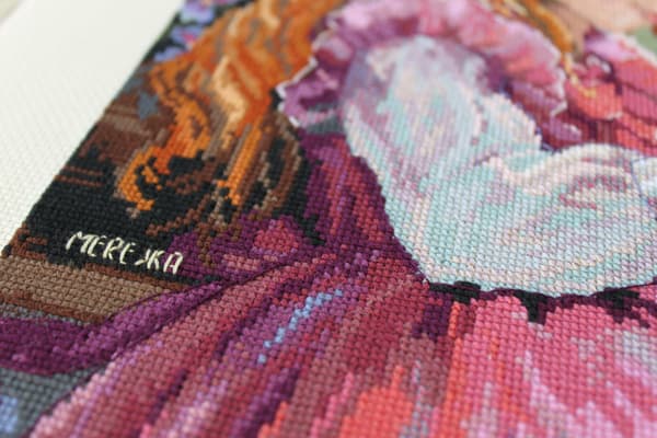 Broderisett Merejka K-242 - "Teselskapet" 31x37 cm