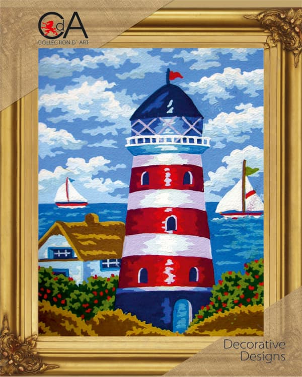 Kanavatyö Collection D`Art "Fyr" 22x30 cm