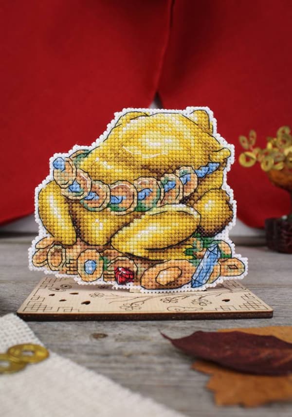 Broderikit plastic canvas MP Studia "Pengagroda" 11x9 cm