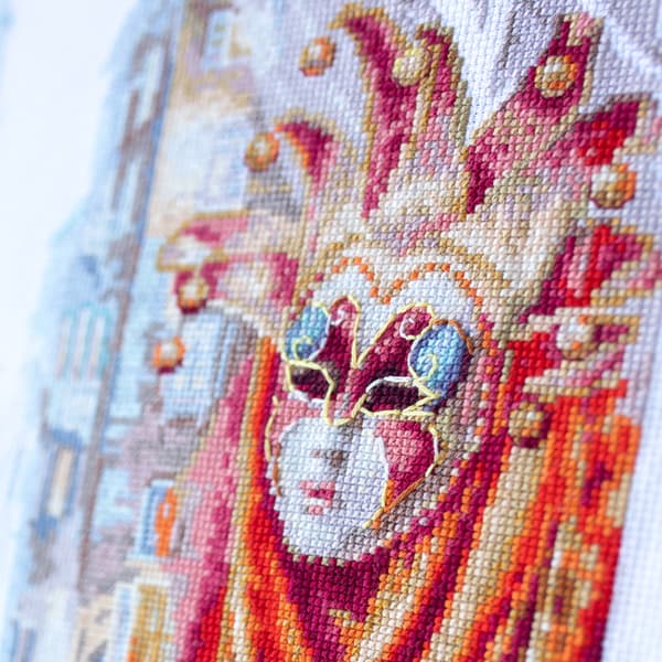 Broderikit Magic Needle "Carnevale di Venezia" 30x45 cm