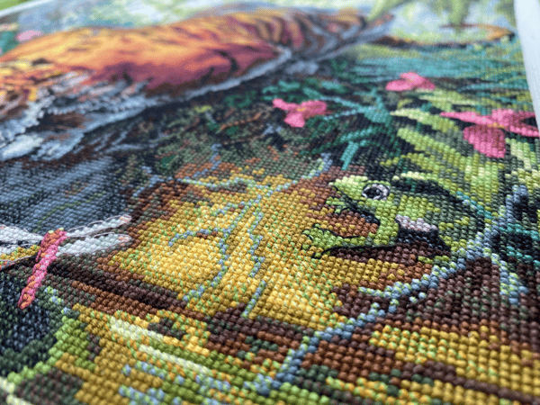 Broderikit Merejka K-209 - "Auroras have" 32,5x47,5 cm