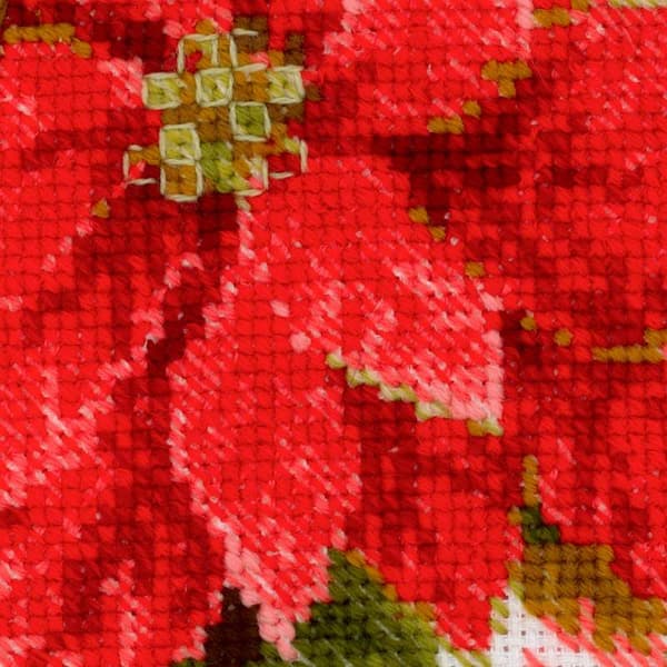 Broderikit Riolis "Julehjerne" 19x90 cm