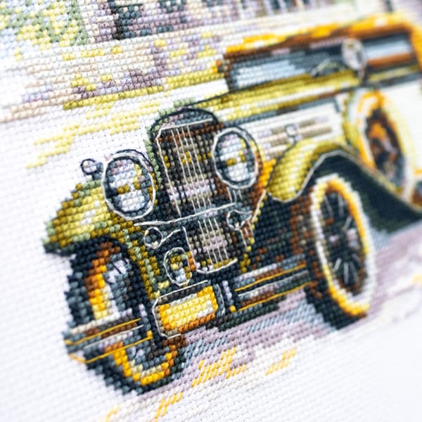 Broderisett Magic Needle "Retro stil. Klassisk" 16x20 cm