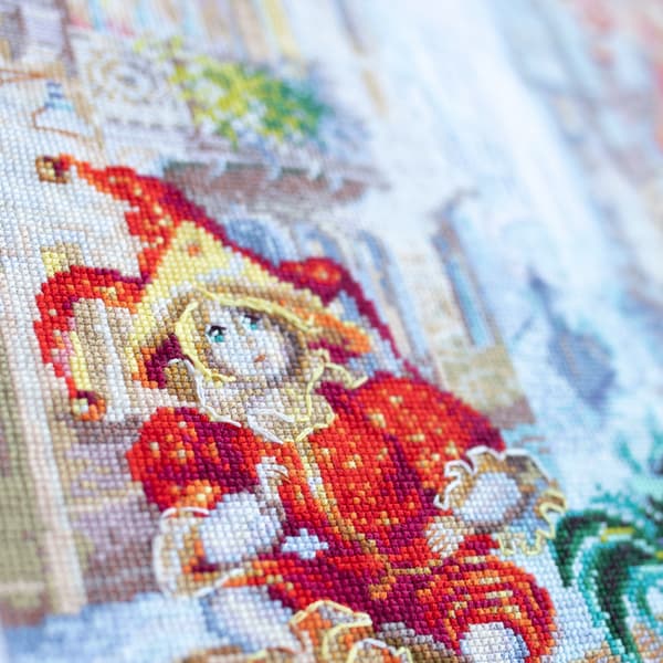 Broderikit Magic Needle "Carnevale di Venezia" 30x45 cm