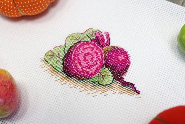 Broderikit MP Studia "Sukkerroe" 9x6 cm