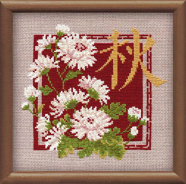 Broderikit Riolis "Höst" 20x20 cm