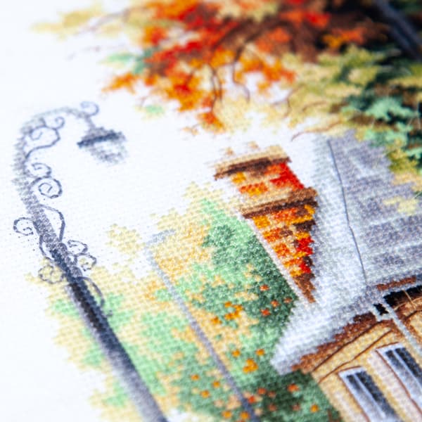 Broderisett Magic Needle "Stille september" 18x26 cm