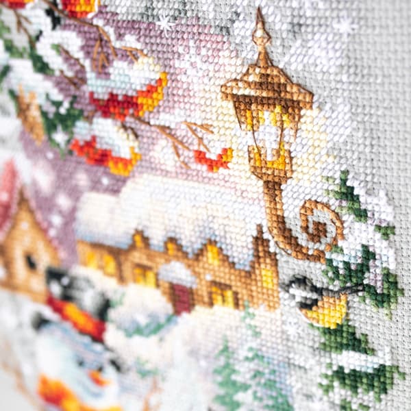 Broderisett Magic Needle "Vinterhøytid" 17x27 cm
