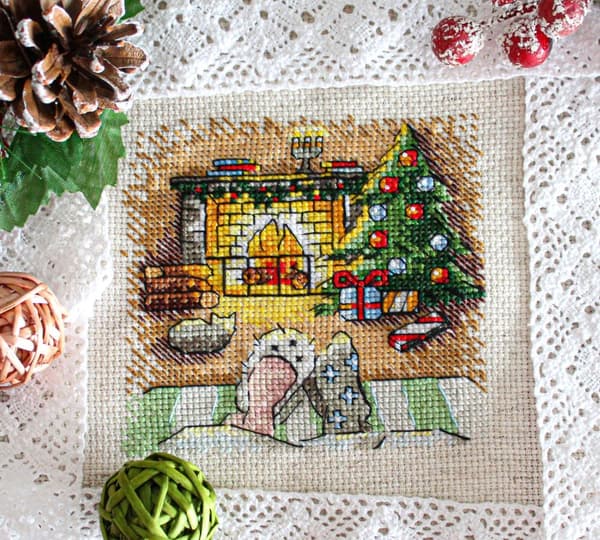 Broderikit MP Studia "Spis" 11x11 cm