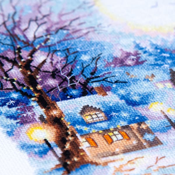 Broderikit Magic Needle "Stilla natt" 26x26 cm
