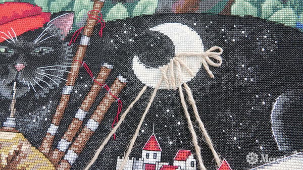 Broderikit Merejka K-112 - "Den gamle melodi" 38x38 cm